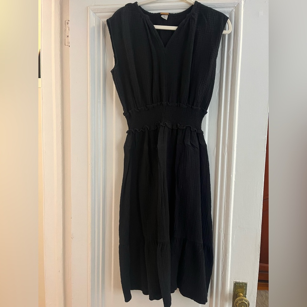 Magaschoni Black Midi Dress